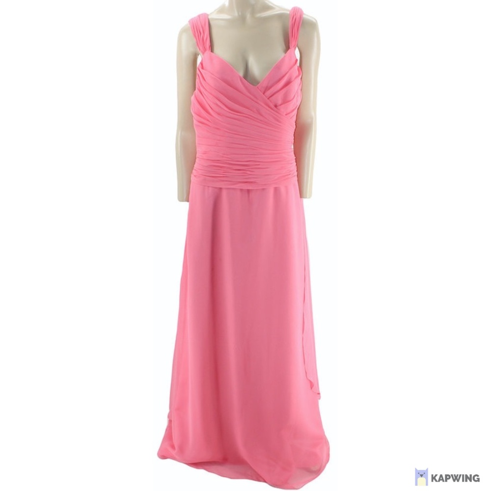 Hot Pink Chiffon Dress